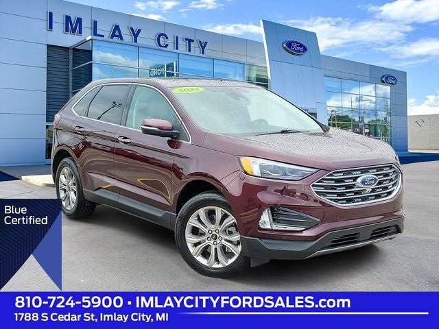 Certified 2024 Ford Edge Titanium w/ Equipment Group 301A AWD/4WD 360° Tour