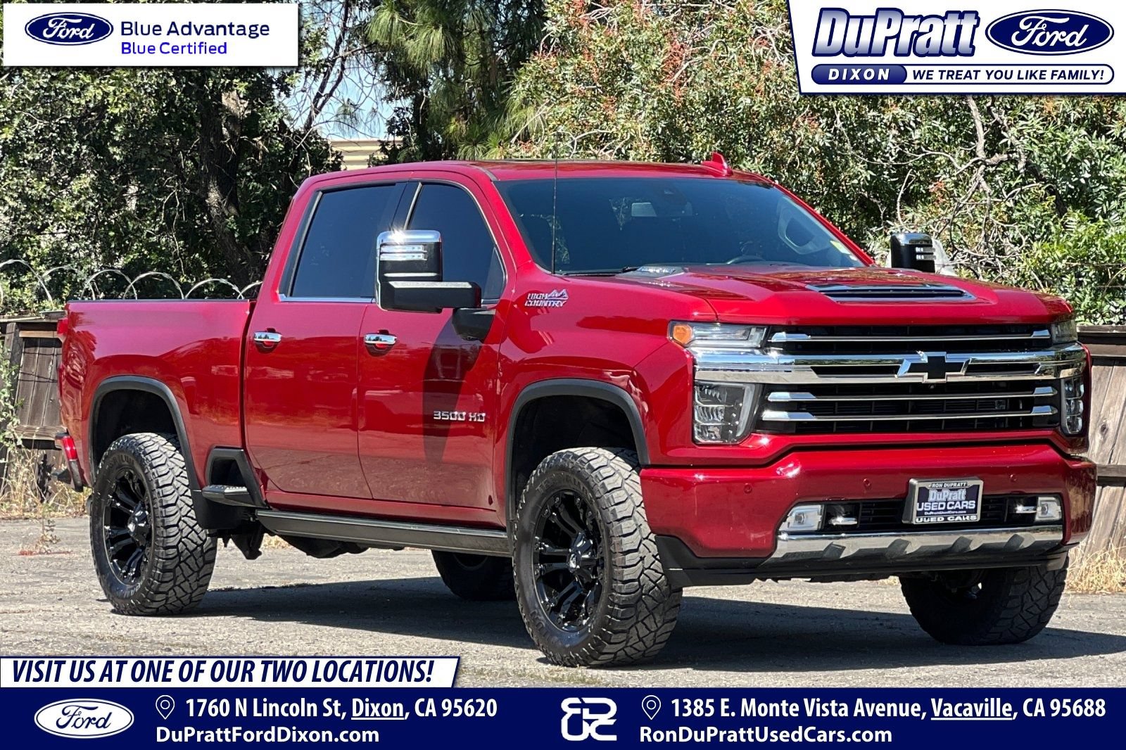 Used 2022 Chevrolet Silverado 3500 High Country w/ Safety Package II AWD/4WD image 1