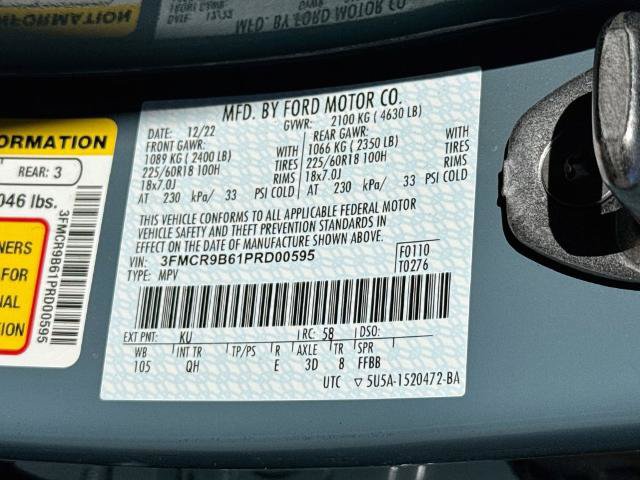 Certified 2023 Ford Bronco Sport Big Bend w/ Convenience Package AWD/4WD image 24