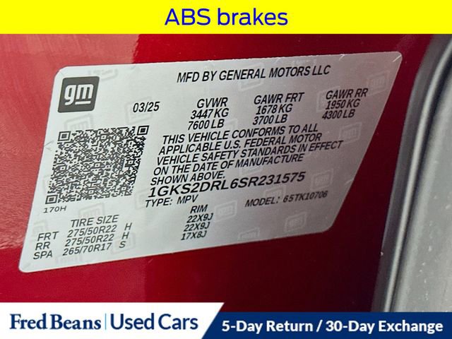 Used 2025 GMC Yukon Denali w/ Denali Reserve Package AWD/4WD image 43