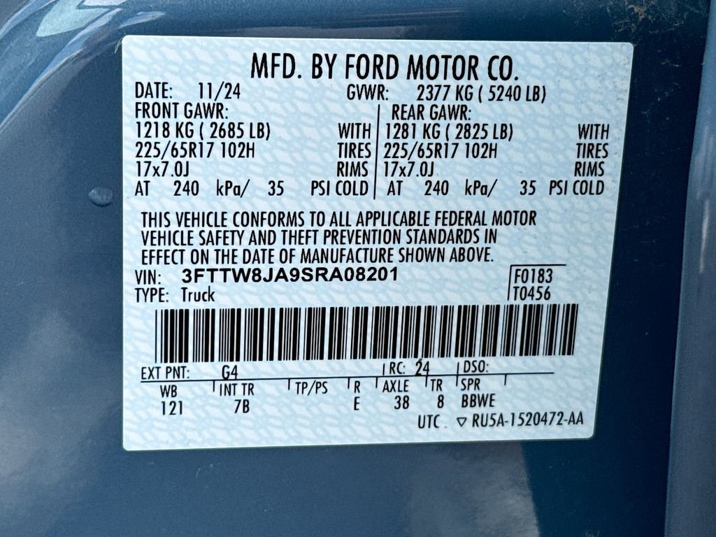 Certified 2025 Ford Maverick XLT w/ XLT Luxury Package AWD/4WD image 31