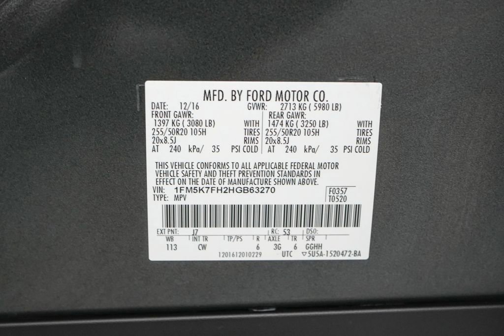 Certified 2017 Ford Explorer Limited image 26