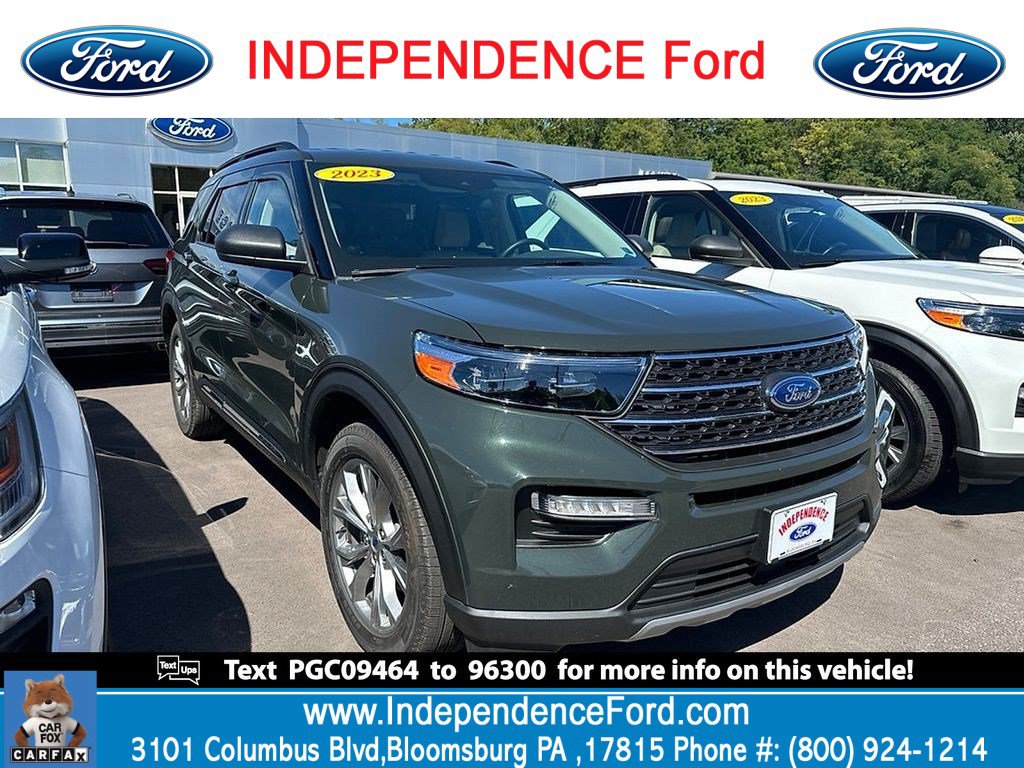 Certified 2023 Ford Explorer XLT w/ Equipment Group 202A AWD/4WD image 1