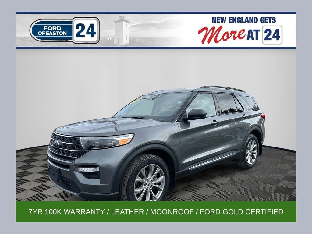 Certified 2022 Ford Explorer XLT w/ Equipment Group 202A