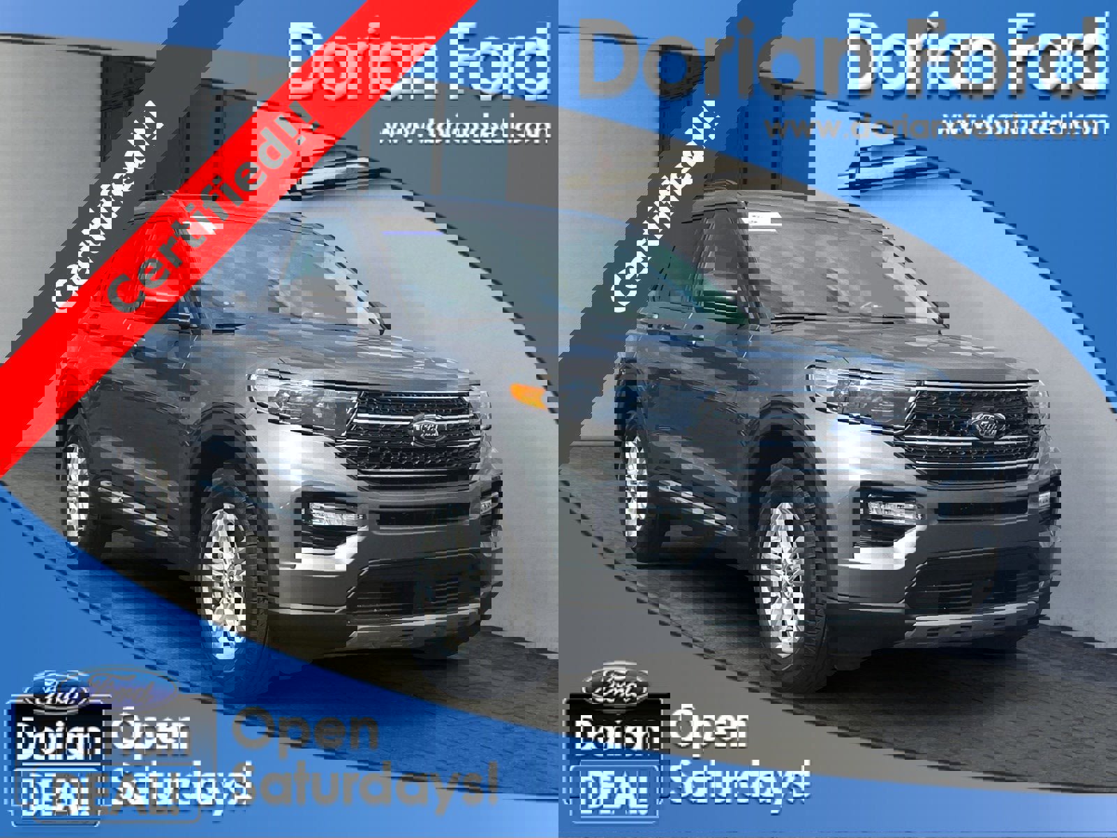 Certified 2022 Ford Explorer XLT w/ Equipment Group 202A image 7