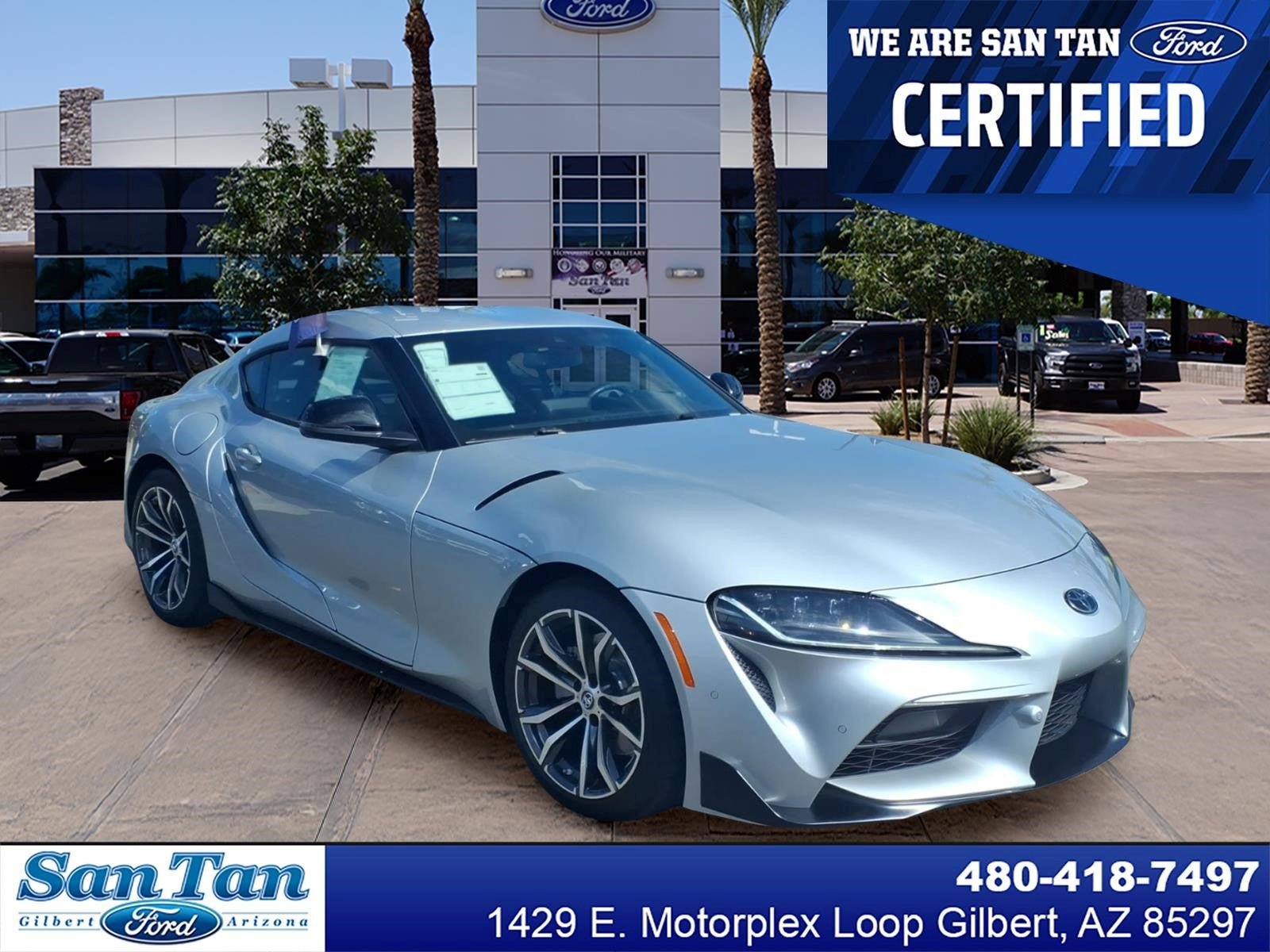 Used 2021 Toyota Supra w/ Safety & Technology Package RWD image 1