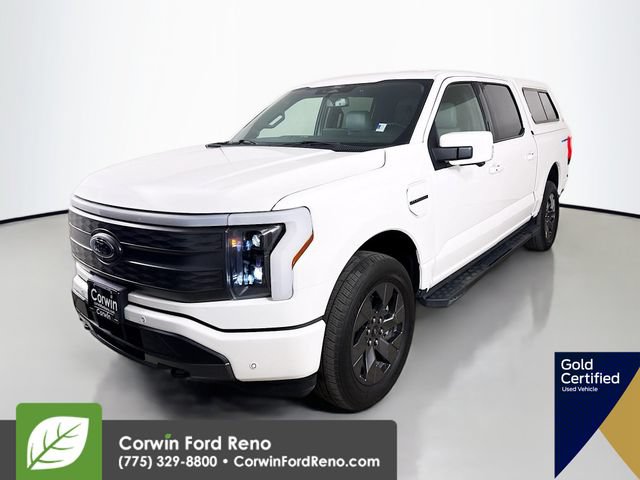 Certified 2022 Ford F150 Lightning Lariat w/ Tow Technology Package AWD/4WD image 3