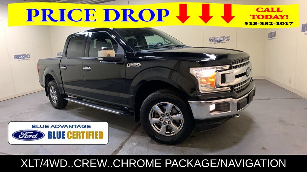 Certified 2018 Ford F150 XLT w/ Equipment Group 302A Luxury
