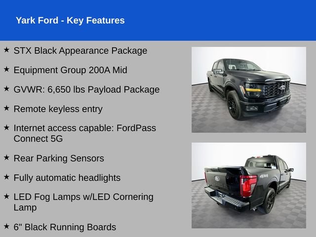 Certified 2025 Ford F150 STX w/ STX Black Appearance Package AWD/4WD image 2