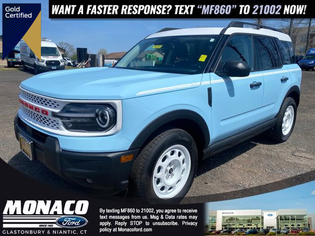 Certified 2025 Ford Bronco Sport Heritage w/ Convenience Package