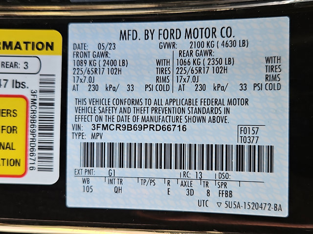 Certified 2023 Ford Bronco Sport Big Bend AWD/4WD image 29