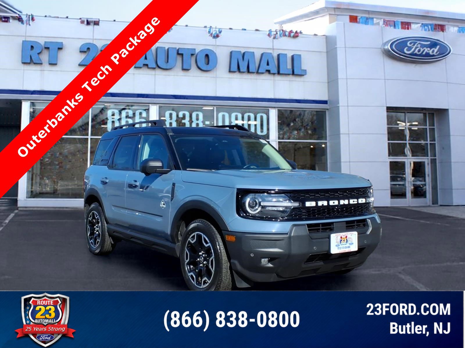 Certified 2025 Ford Bronco Sport Outer Banks w/ Outer Banks Tech Package+