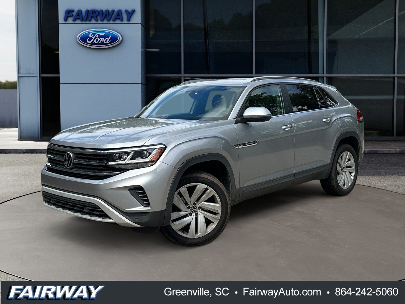 Used 2020 Volkswagen Atlas Cross Sport SE w/ Panoramic Sunroof Package AWD/4WD image 1