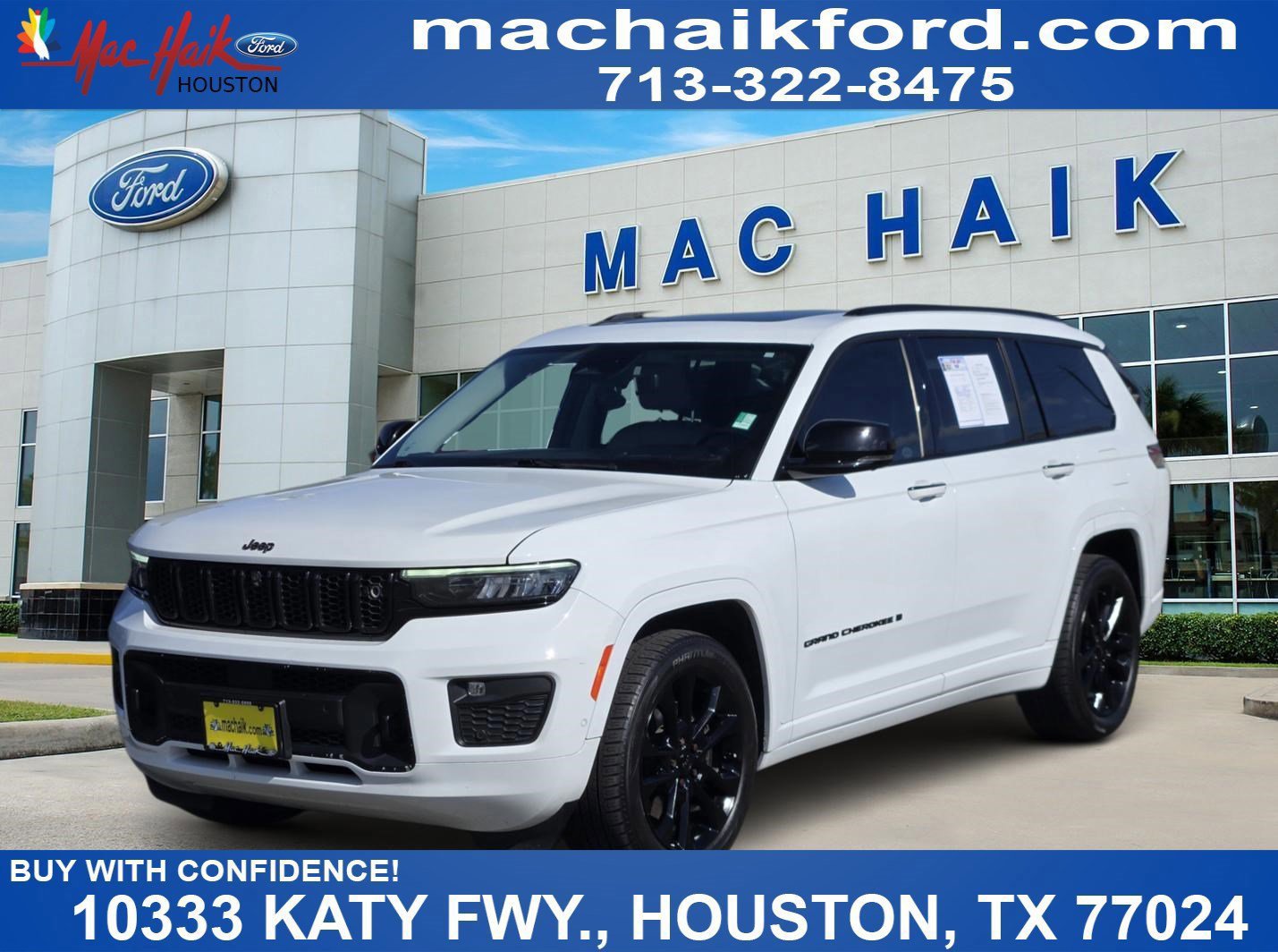 Used 2022 Jeep Grand Cherokee L Overland w/ Advanced Protech Group III image 6