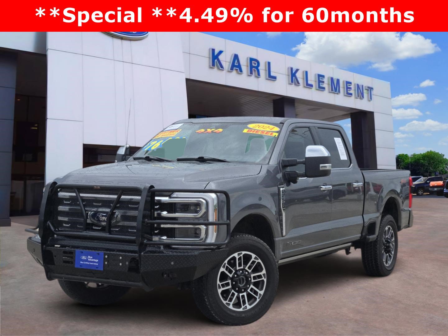 Certified 2024 Ford F250 Platinum w/ FX4 Off-Road Package AWD/4WD image 1