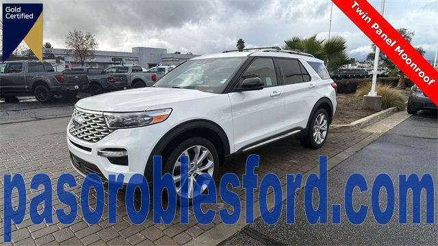 Certified 2022 Ford Explorer Platinum w/ Equipment Group 601A