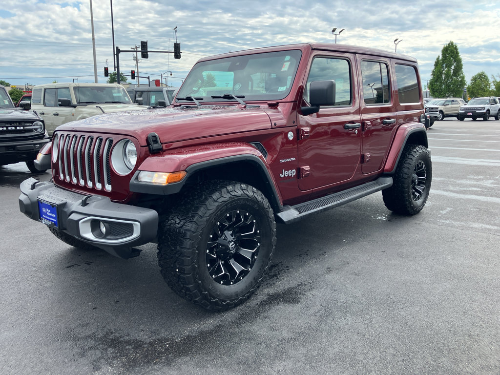 Used 2021 Jeep Wrangler Unlimited Sahara AWD/4WD image 2