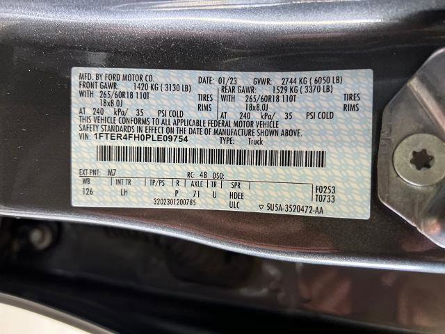 Certified 2023 Ford Ranger XLT w/ Equipment Group 302A High image 31