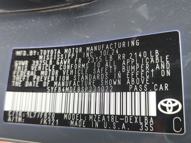 Used 2025 Toyota Corolla LE FWD image 36