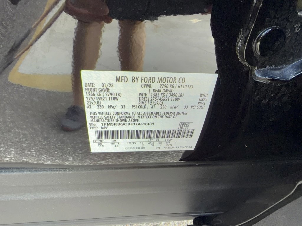 Certified 2023 Ford Explorer ST w/ Equipment Group 401A image 35