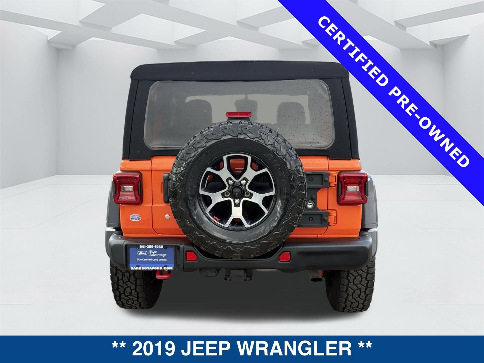 Used 2019 Jeep Wrangler Rubicon w/ Steel Bumper Group image 3