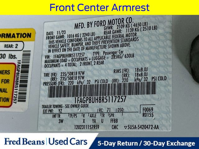 Certified 2024 Ford Mustang Premium RWD image 33