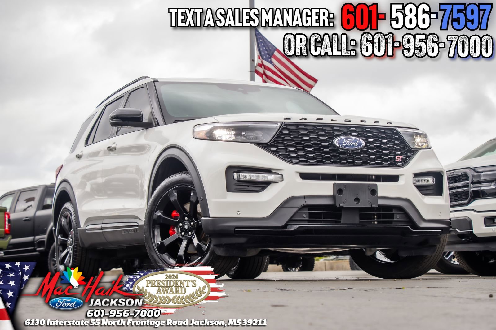 Certified 2021 Ford Explorer ST w/ Equipment Group 401A image 4