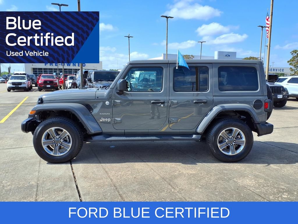 Used 2022 Jeep Wrangler Unlimited Sahara AWD/4WD image 3