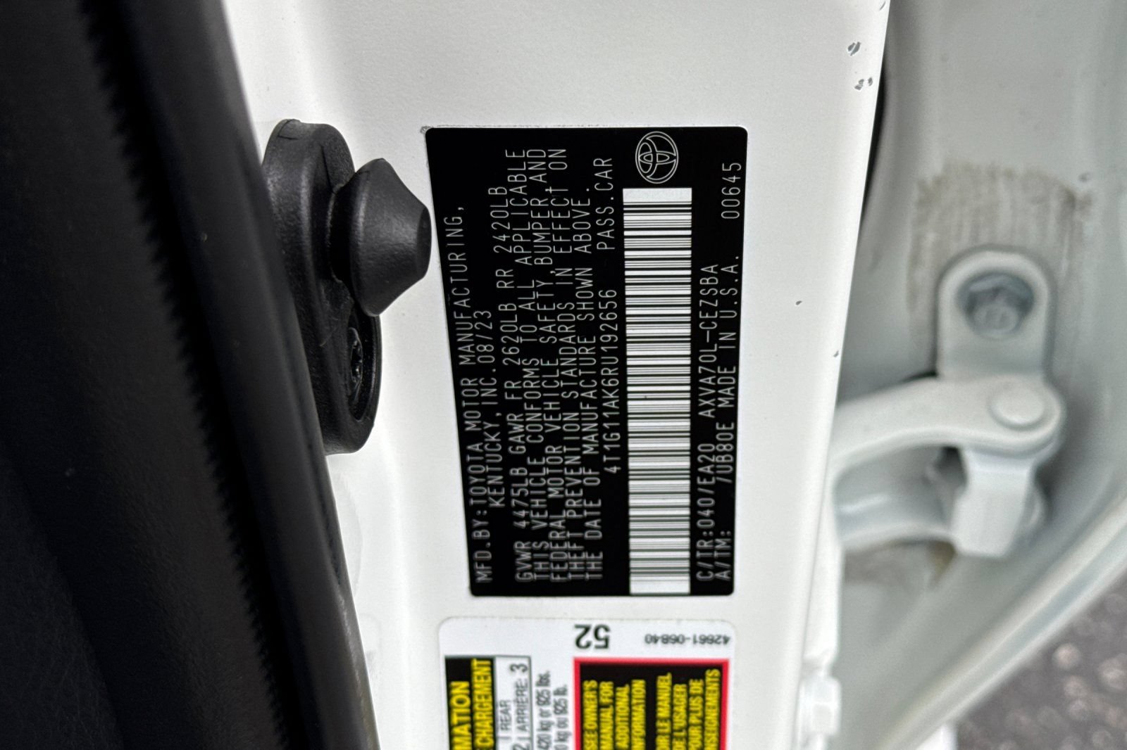 Used 2024 Toyota Camry SE FWD image 27