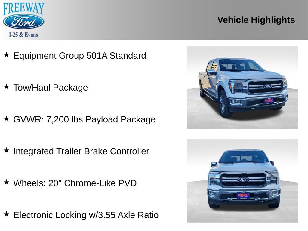 Certified 2024 Ford F150 Lariat w/ Tow/Haul Package image 4