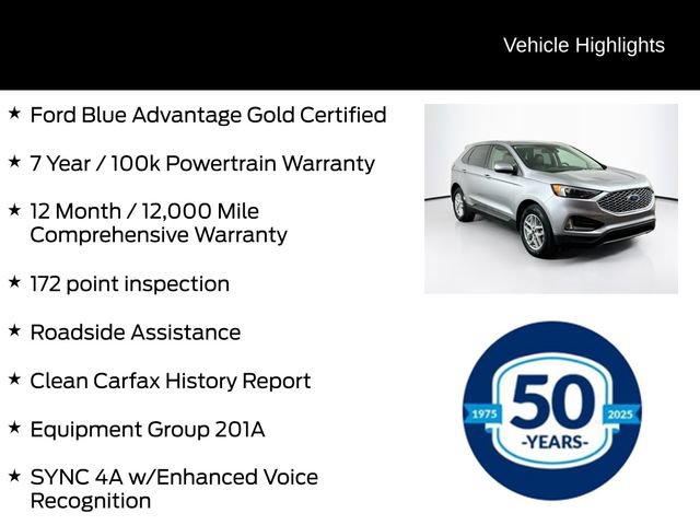 Certified 2024 Ford Edge SEL w/ Convenience Package AWD/4WD image 6