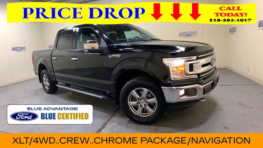 Certified 2018 Ford F150 XLT w/ Equipment Group 302A Luxury