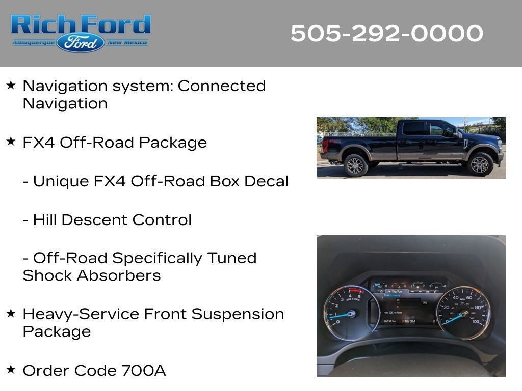 Certified 2022 Ford F250 King Ranch w/ FX4 Off-Road Package AWD/4WD image 13