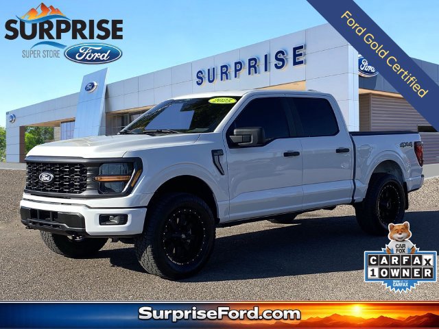 Certified 2025 Ford F150 STX w/ Equipment Group 200A AWD/4WD 360° Tour