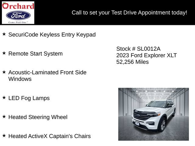 Certified 2023 Ford Explorer XLT w/ Equipment Group 202A AWD/4WD image 13