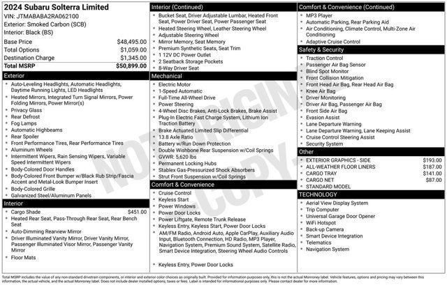 Used 2024 Subaru Solterra image 6