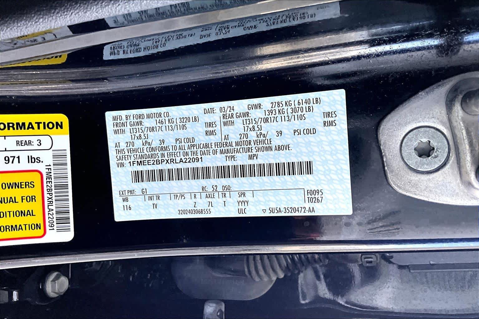 Certified 2024 Ford Bronco Wildtrak AWD/4WD image 31