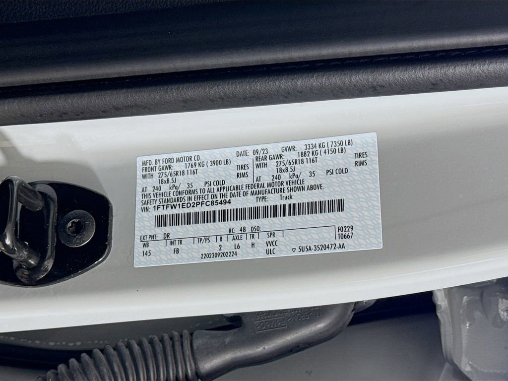 Certified 2023 Ford F150 XLT w/ Equipment Group 302A High image 34