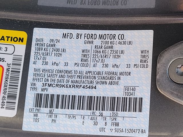 Certified 2024 Ford Bronco Sport Free Wheeling w/ Convenience Package AWD/4WD image 14