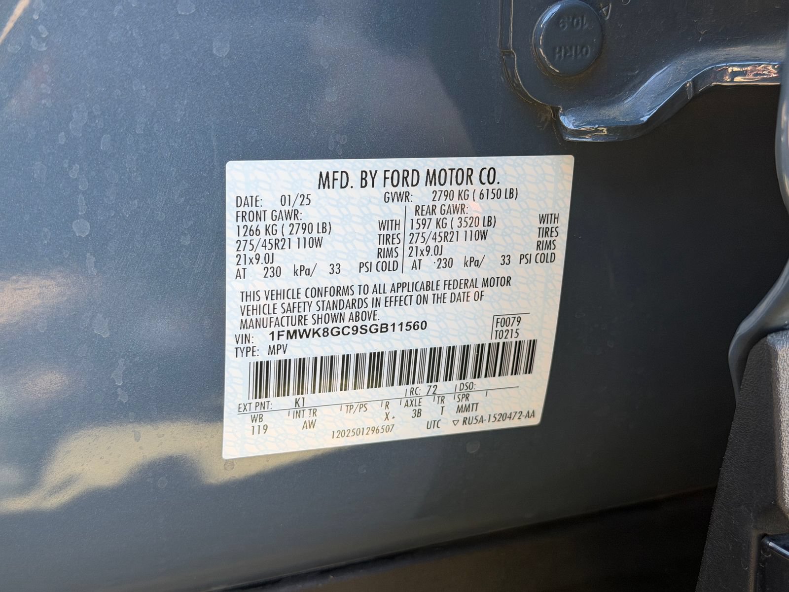Certified 2025 Ford Explorer ST AWD/4WD image 36