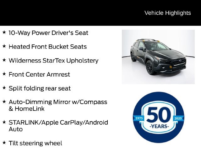 Used 2024 Subaru Crosstrek 2.5i Wilderness w/ Crosstrek Mirror Package AWD/4WD image 16