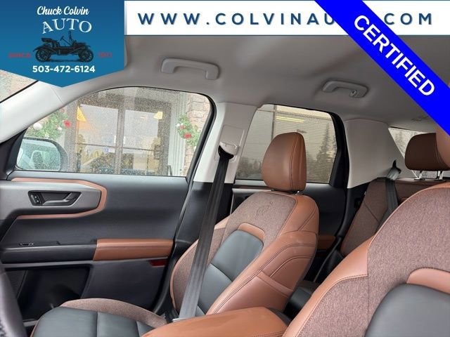 Certified 2025 Ford Bronco Sport Outer Banks w/ Outer Banks Tech Package+ image 7