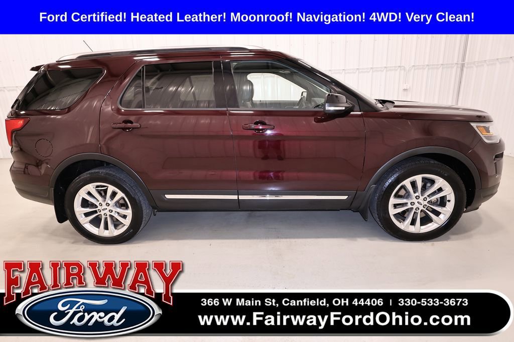 Certified 2018 Ford Explorer XLT w/ Equipment Group 202A image 8