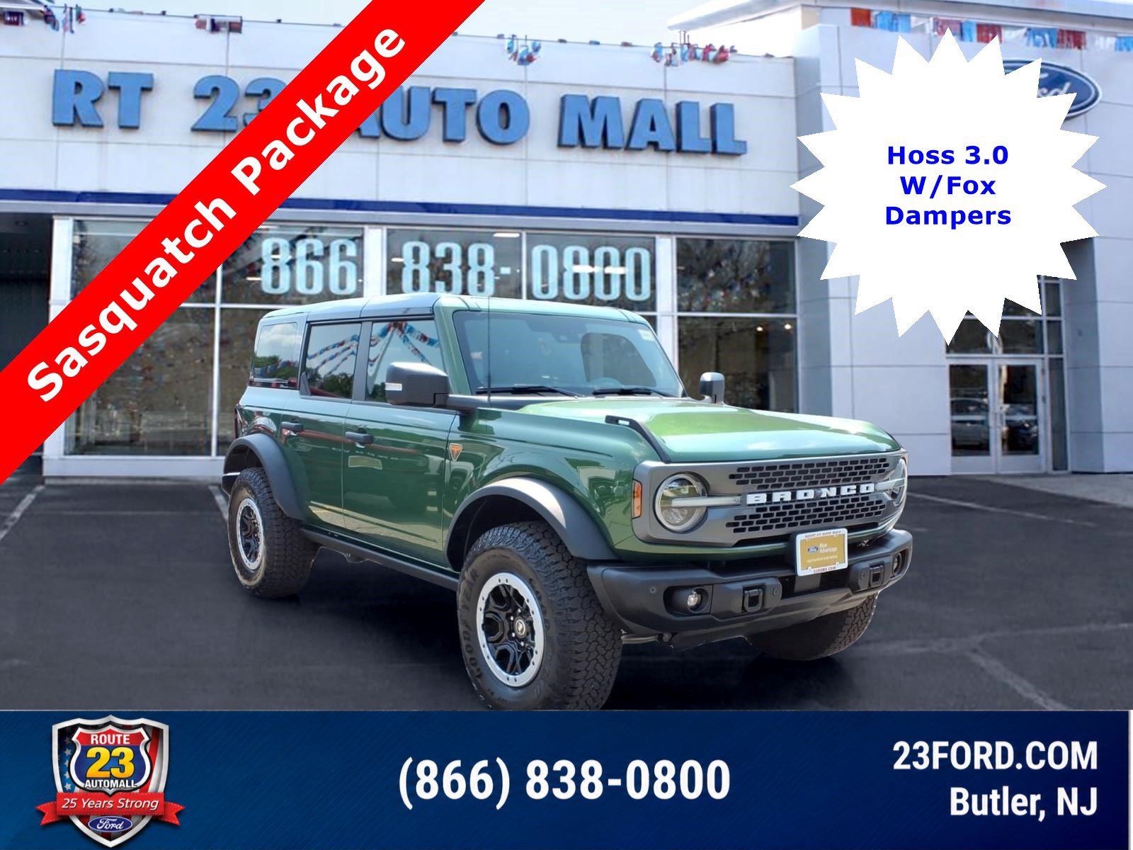 Certified 2025 Ford Bronco Badlands