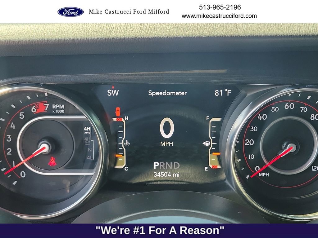 Used 2021 Jeep Wrangler Unlimited Rubicon w/ Trailer Tow Package AWD/4WD image 15