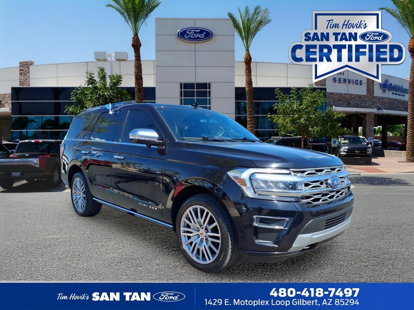 Certified 2024 Ford Expedition Platinum