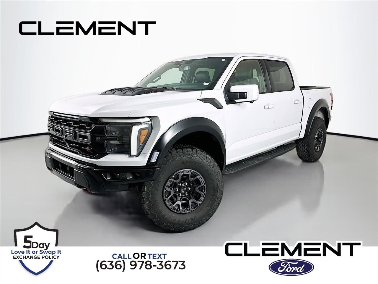 Certified 2025 Ford F150 Raptor w/ Equipment Group 803A Raptor R