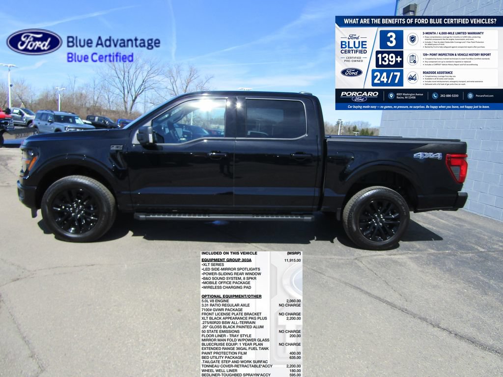 Certified 2025 Ford F150 XLT w/ Equipment Group 303A High AWD/4WD image 2