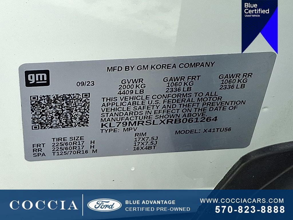 Used 2024 Chevrolet TrailBlazer LT w/ LT Cold Weather Package AWD/4WD image 26