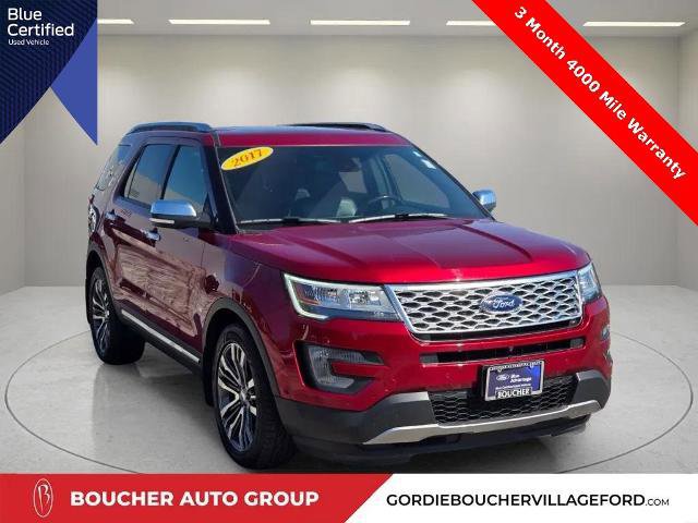 Certified 2017 Ford Explorer Platinum